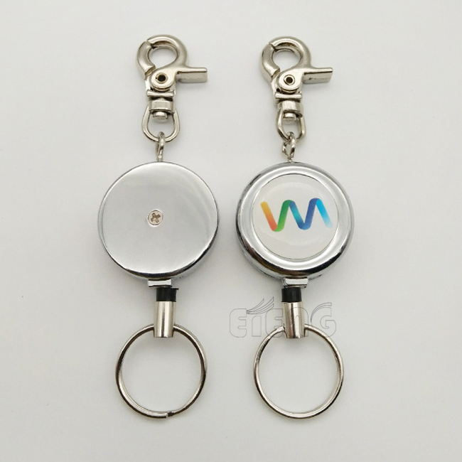 metal badge reel
