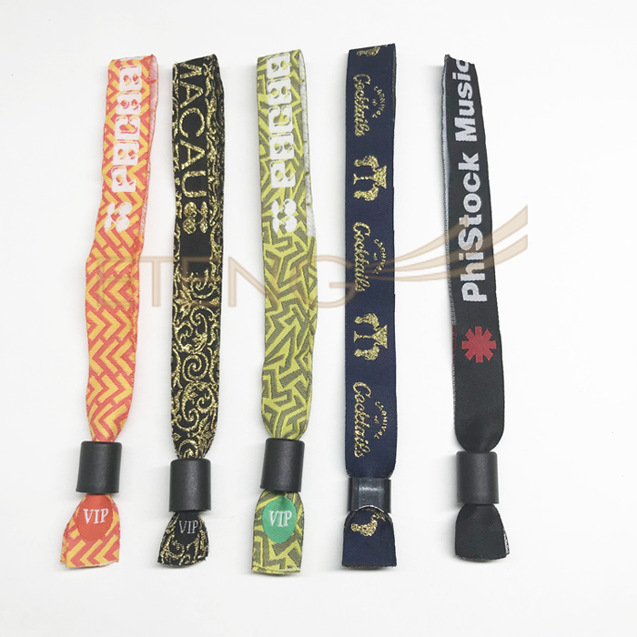 2025 Event Wrist Band Custom Woven Wristbands
