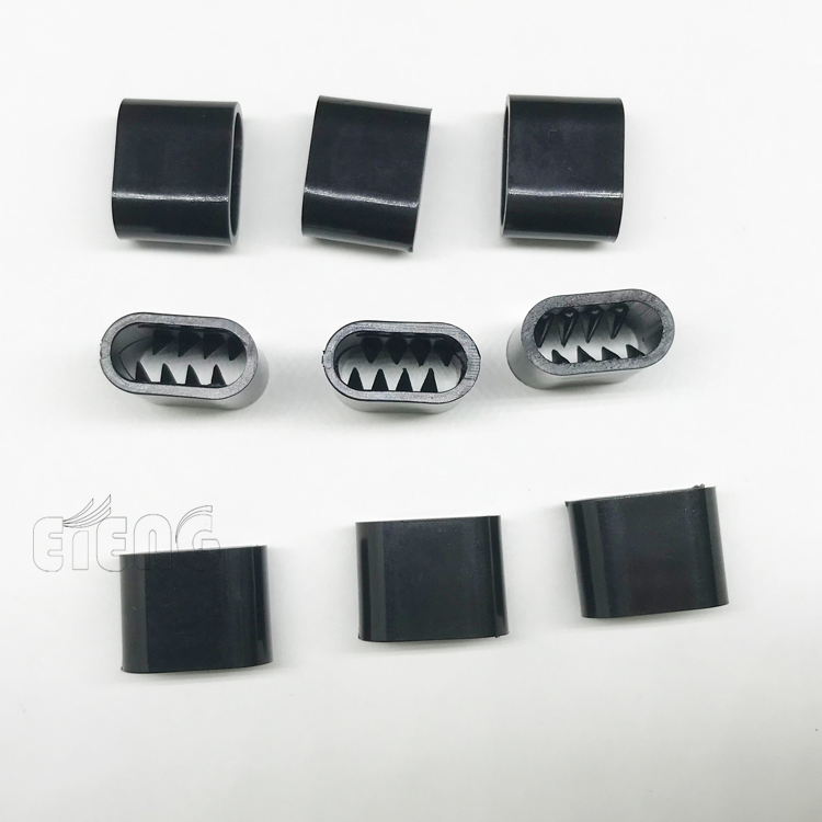 Promotion Wristbands Locker One Off Use Barrel Locking Buckle Plastic Slide Clasp For Bracelets