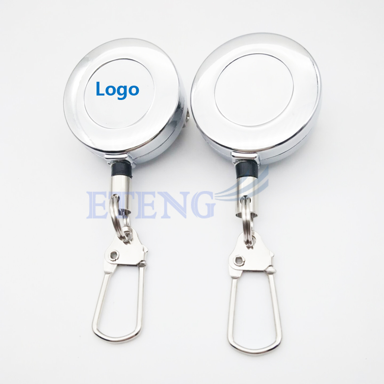 metal badge reel