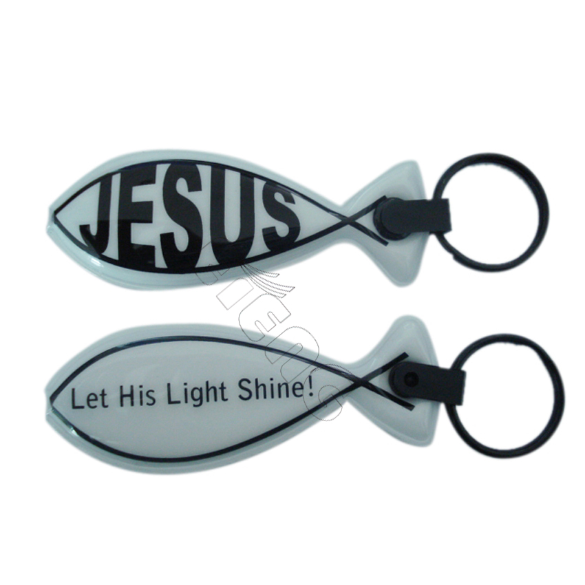 Cheap Giveaways Custom Logo Keychain Soft Reflective PVC Promotional Keychains & Carabiners