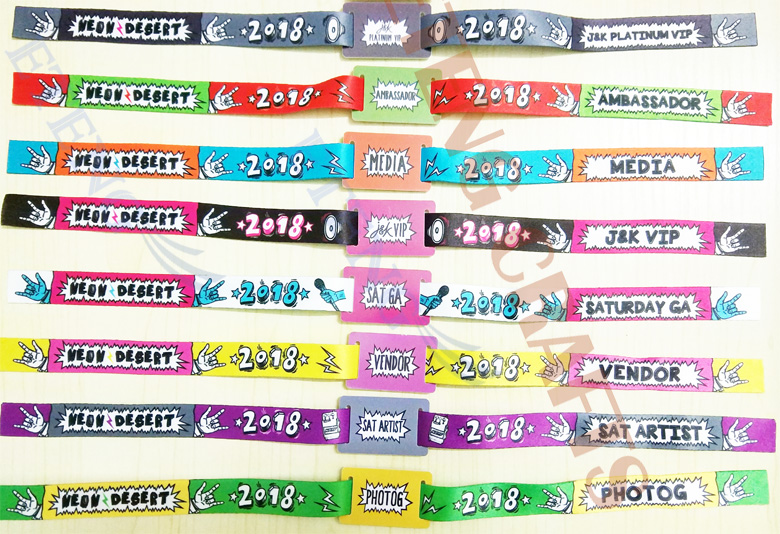 woven rfid wristband