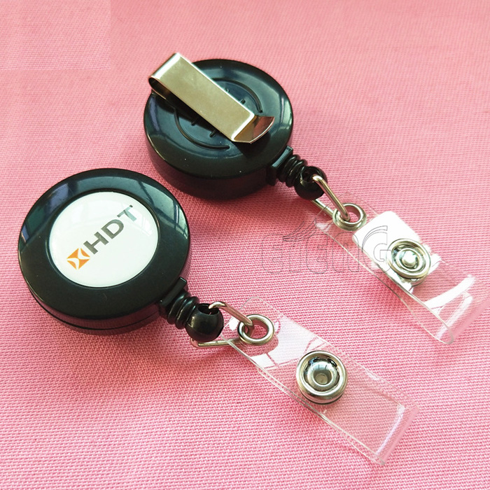 Cheap Custom Design Badge Reel Holders Retractable Nurse Badge Reel