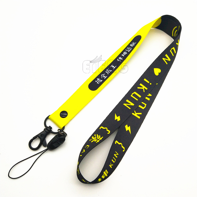 polyester lanyard