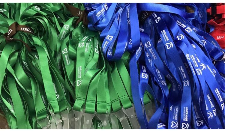 polyester lanyard
