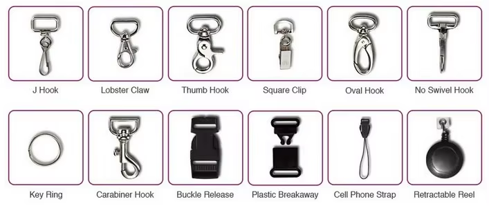 polyester lanyard