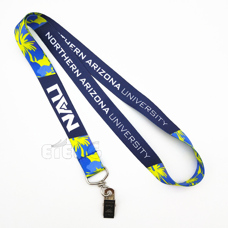 Cheap Factory Custom Printed Lanyards ID Card Holder Polyester Lanyard