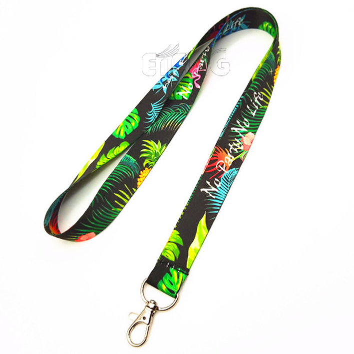 Wholesale No Minimum Order Custom Transfer Print Neck Lanyards Dye Lanyard