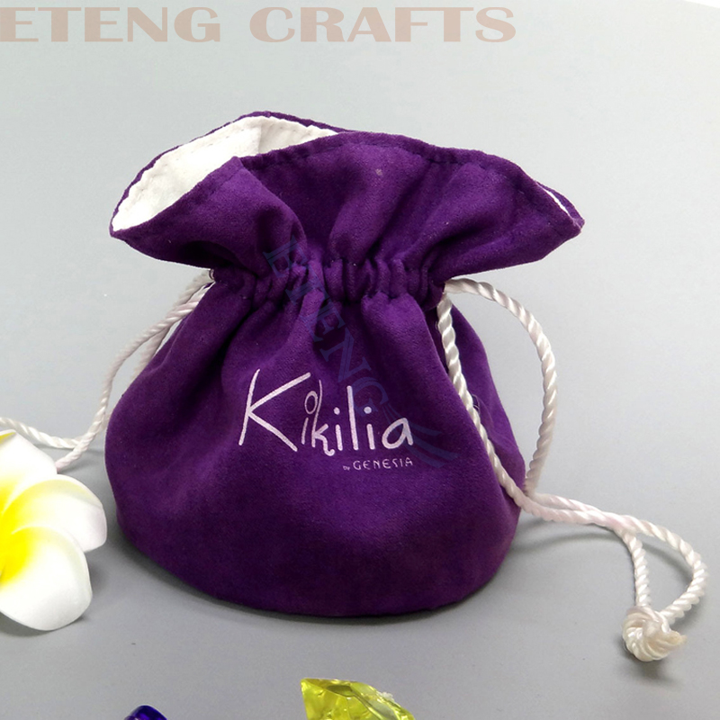 Drawstring Velvet Bag