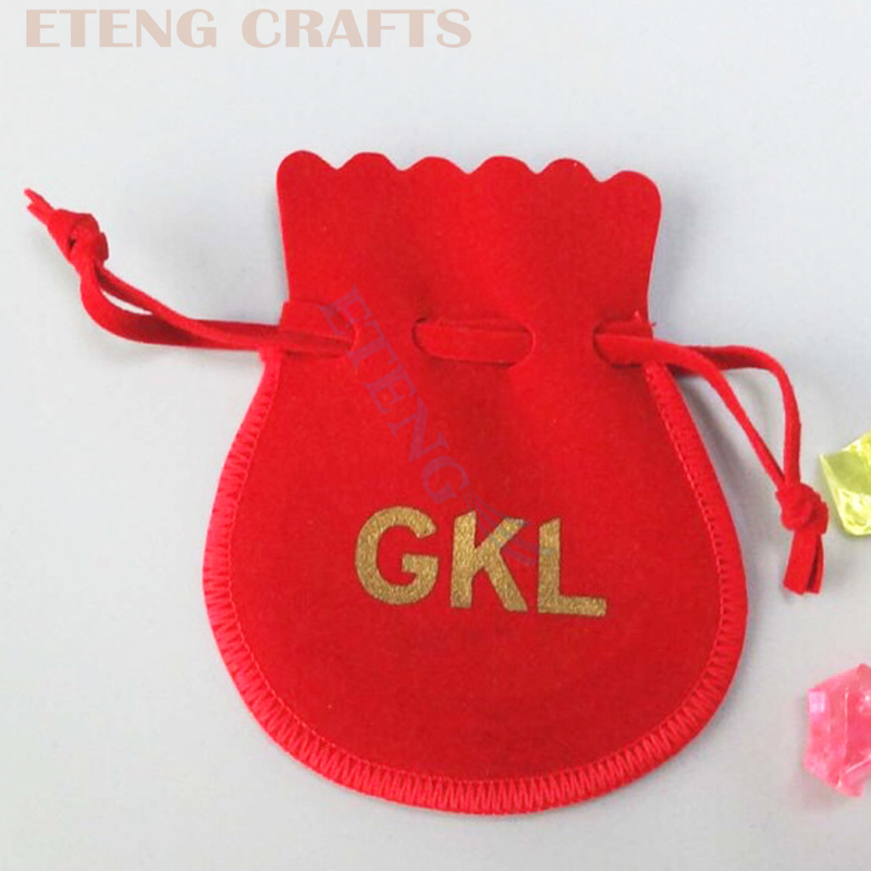 Drawstring Velvet Bag