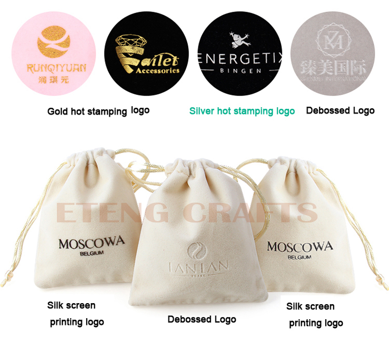 Drawstring Velvet Bag