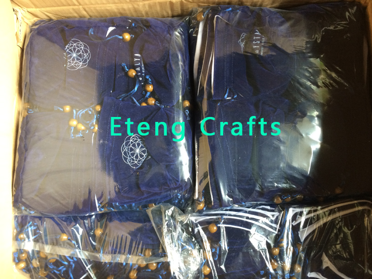 Drawstring Velvet Bag