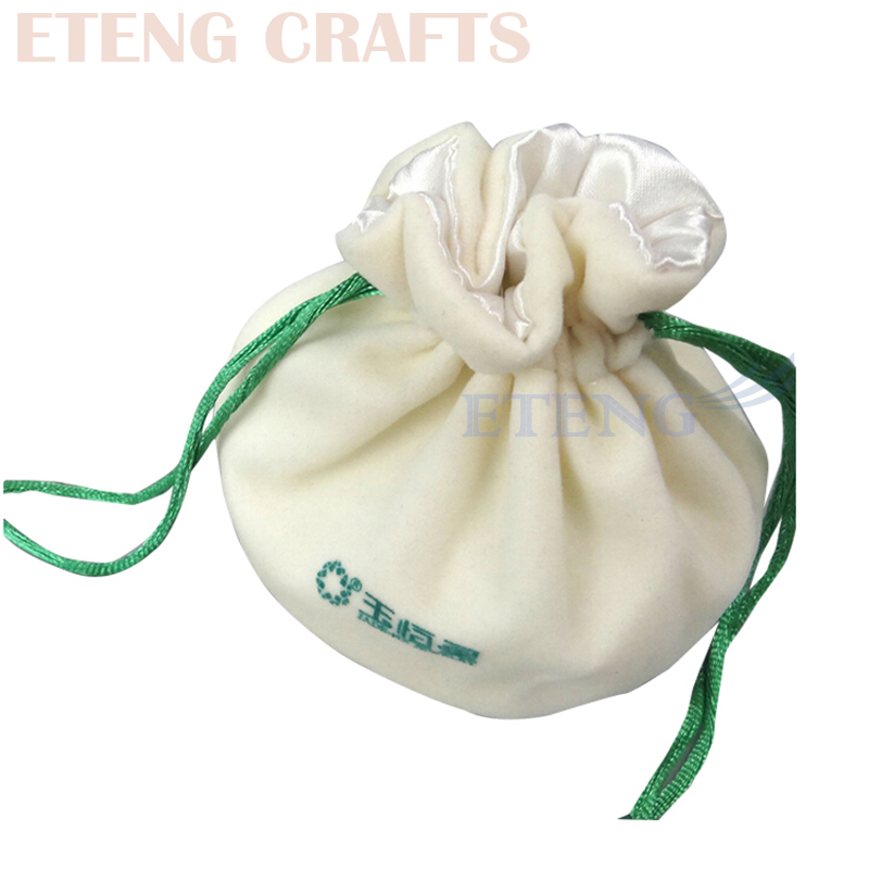 Drawstring Velvet Bag