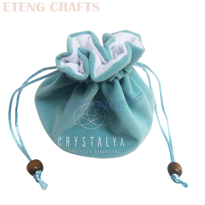 Drawstring Velvet Bag
