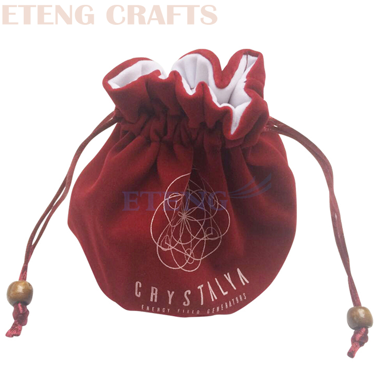 Drawstring Velvet Bag