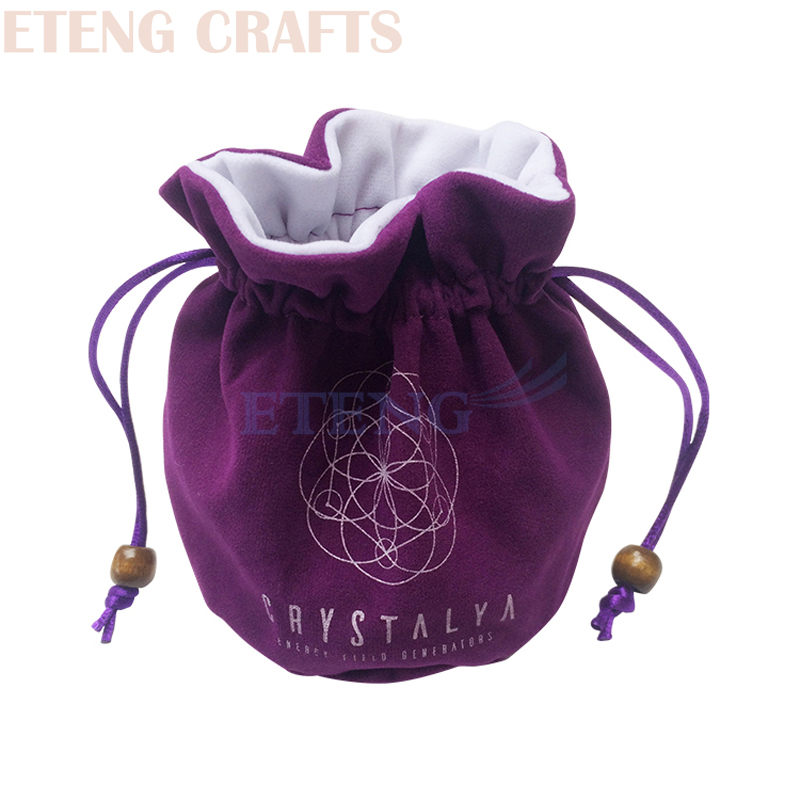 Drawstring Velvet Bag