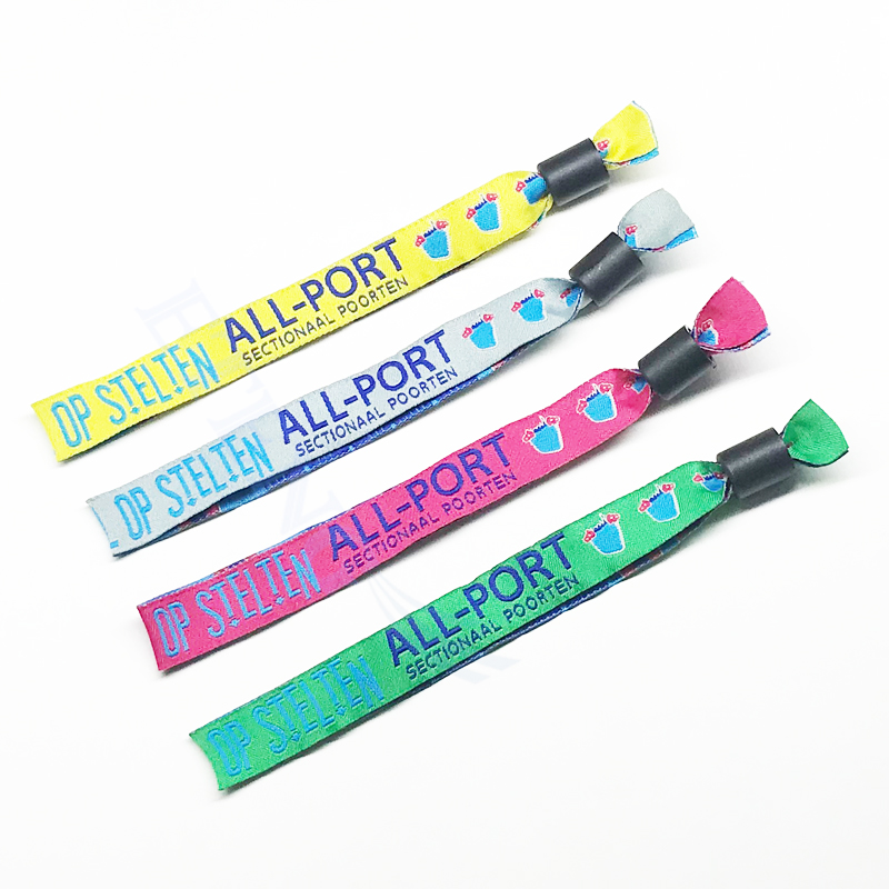 Cheap Promotion Custom Design 20mm Width Wrist Band Colorful Wedding Wristbands