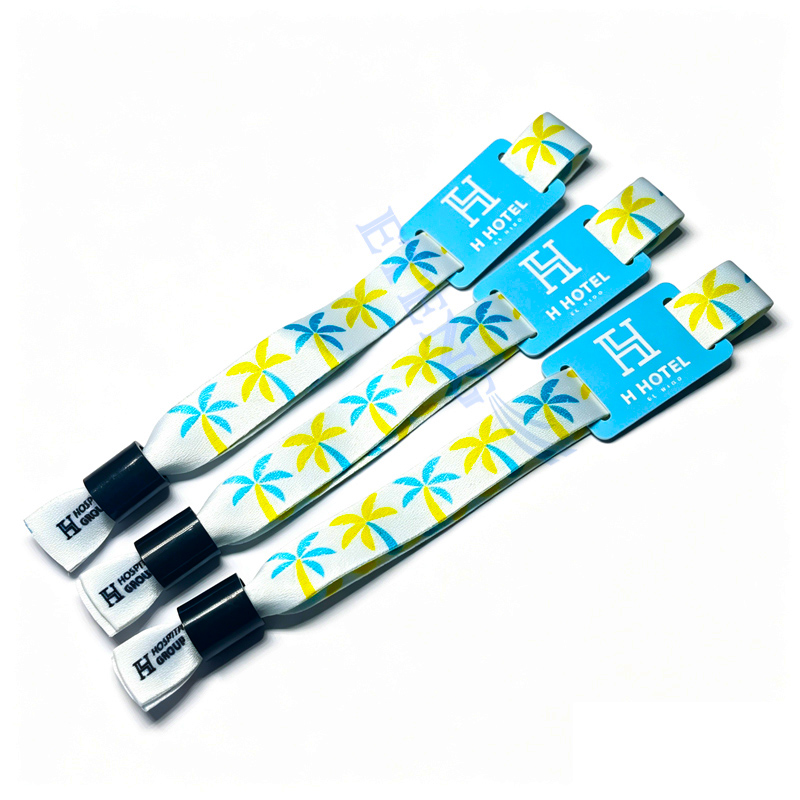 Party Festival Printed CMYK Wristbands