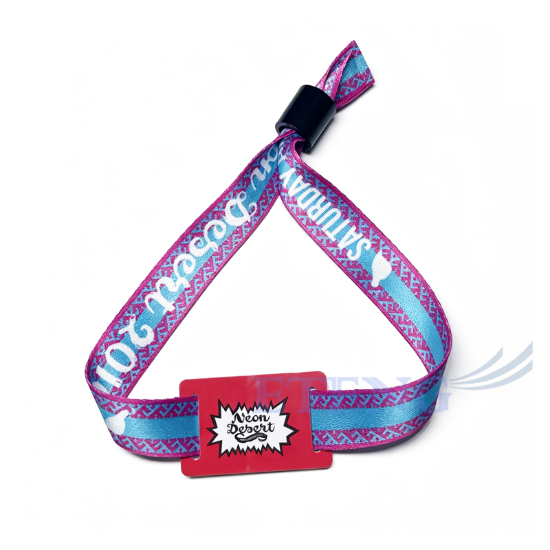 Party Festival Printed CMYK Wristbands