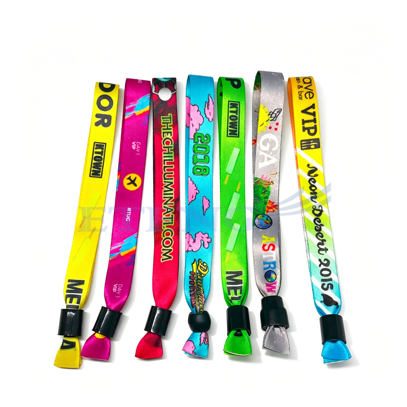 HOT Promotion Custom Print Sublimation Polyester Wrist Bands